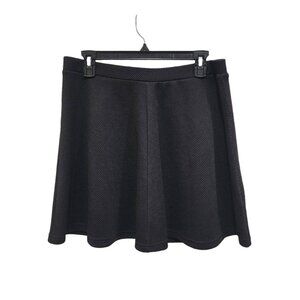 RD Style A-line mini black skirt women's size L